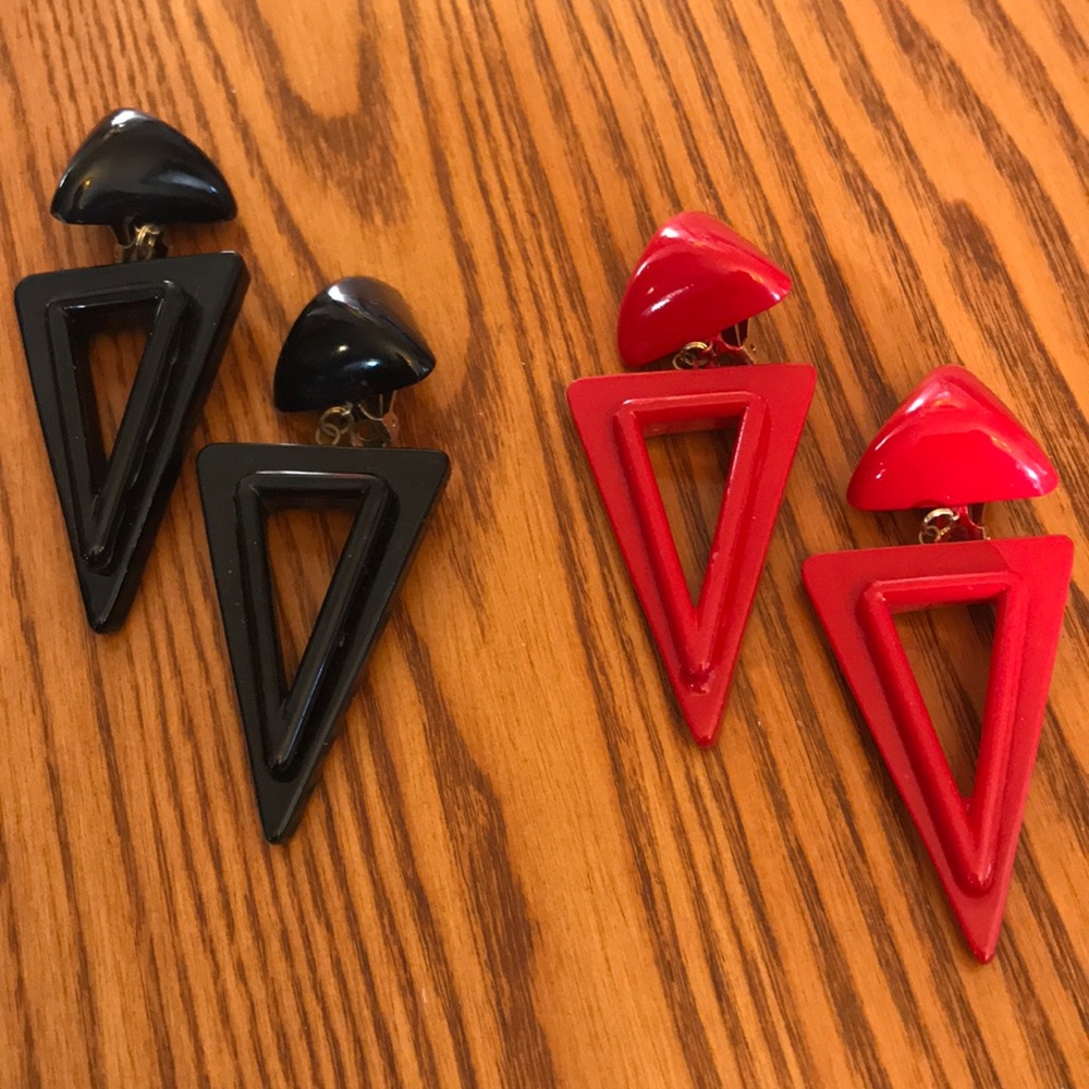 Fashionable Clip Earrings By Designer J Williams